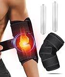 Oyakin Elbow Brace for Cubital Tunnel, Ulnar Nerve Entrapment brace, Adjustable Elbow Splint for Sleeping, Tendonitis, Tennis Elbow, Comfortable Stabilizer Support for Women and Men Fit Most