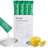 Silonn Ice Maker Cleaner & Descaler | Fast Dissolving, Safe | 100% Pure Citric Acid Descaler Powder, 4 Individually Packaged Pouches, Compatible with All Ice Makers & Coffee Machines