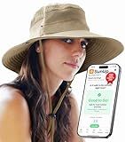 GearTOP Safari Hat for Men Sun Hats for Women UV Protection UPF 50+ Fishing, Gardening, Hiking Hat (22-23 1/2") Khaki