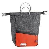 Petzl SAKAB Chalk Bag - Large, Roll-Top Bouldering Chalk Bucket - Grey