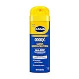 Dr. Scholl's Odor-X Foot Powder Spray, Shoe Deodorizer, 4.7 oz | Foot spray for smelly feet and inside shoes, with all-day odor control, freshness and sweat absorption for daily use