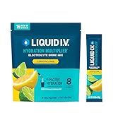 Liquid I.V.® Hydration Multiplier - Lemon Lime | Electrolyte Powder Drink Mix | 1 Pack (16 Servings)