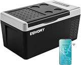 EUHOMY 19QT 12 Volt Refrigerator, -4℉~68℉ Electric Cooler for Car