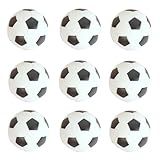zeyce Pack of 9 Foosball Balls Mini Soccer Balls - Small Soccer Ball Replacements for Foosball Table Fun Home Recreation