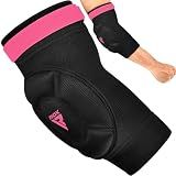 RDX Elbow Pads for Muay Thai MMA Kickboxing Sparring Elbow Guard