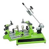 TREEYX Tennis Stringing Machine, 6-Point Fixed Badminton Racket String Machine,Racquet Rotation/Anti Slip Pull Wire Restring Tools