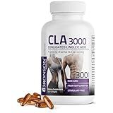 Bronson CLA 3000 Extra High Potency Supports Healthy Weight Management Lean Muscle Mass Non-Stimulating Conjugated Linoleic Acid 300 Softgels