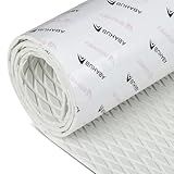 Abahub EVA Foam Boat Decking 48''x16'' Non-Slip Surfboard Traction Pad Grip Mat Self-Adhesive Trimmable Flooring Sheet for Boats SUP Board Kayak Surfing Cool Gray