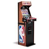 Arcade1Up NBA JAM Deluxe 2-Player Home Arcade Machine, Over 5-Foot Cabinet with Online Multiplayer, Light-Up Marquee, and 3 Classic Basketball Games