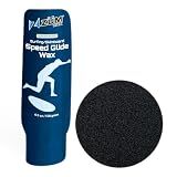 ZUMWax Surfing Skimboard Ceramic Wax, Made in USA, PFAS-Free, Ultra Performance Speed Glide, Durable Eco-Friendly, Secret Vanilla Scent, ANY Temperature Use, Maximum Speed on Sand & Water, 4.5 oz