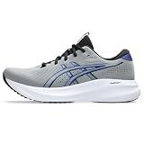 ASICS Men's Gel-Excite 11 Running Shoes, 10.5, Gravel/Dark Cobalt