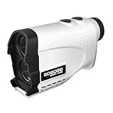 Gogogo Sport Vpro Laser Rangefinder for Golf & Hunting Range Finder 1200 Yard Distance Measuring with High-Precision Flag Pole Locking Vibration Function Slope Mode Continuous Scan
