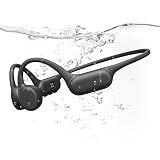 PSIER Bone Conduction Headphones, IPX8 Waterproof Swimming Headphones