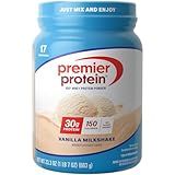 Premier Protein Powder, Vanilla, 100% Whey, 30g High Protein, 17 Servings
