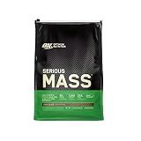 Optimum Nutrition Serious Mass Weight Gainer Protein Powder, Chocolate 12LB