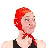 Turbo No Number Water Polo Practice Cap (Red) (Unisex)