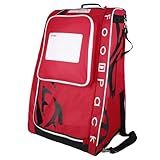 FOONPACK Ice Hockey Equipment Tower Bags, Hockey Bag with Wheels,Youth Rolling Duffle For Junior Players,(For SticksSkates,Helmet, Gear, Travel & Gear Storage)