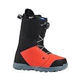 Burton Men's Moto BOA Snowboard Boots, Size 10.5, Blk/Fstred