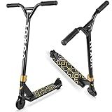 VOKUL S2 Pro Scooters for Kids Age 6-12 | Colorful Stunt Scooter for Beginners Teens | Trick Scooter for BMX Freestyle Tricks (Gold)