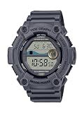 Casio Tide Graph Moon Phase Men's Sports Watch w/Illuminator (Model WS-1300H-8AV Gray)