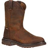 ROCKY Original Ride Roper Western Boot, Trail Brown, Size 10.5(M)