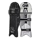 Gunn & Moore GM Cricket Maxi 606 Batting Leg Guards for Adults ' (Black Color), Right Handed