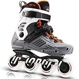 JC JORDEN Inline Skates for Women Men, Fitness Speed Racing Skates with Durable Outer Shell, Adult Male Female, Professional Outdoor Fitness Roller Skates Blades for Unisex