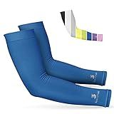 SportsTrail Cooling Arm Sleeves for Men & Women – Breathable, Moisture-Wicking, Sun Protection for Sports, Basketball, Football, Running, Golf, Cycling, Volleyball Arm Sleeves for Women, Men & Youth