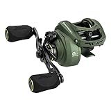 KastKing Spartacus II Baitcasting Fishing Reel, 6oz Ultralight, Super Smooth with 17.6 LB Carbon Fiber Drag, 7.2:1 Gear Ratio, 39mm Palm Perfect Lower Profile Design,Stryker Green,Right Handed