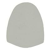 bowlingball.com Replacement Bowling Shoe Slide Soles (Microfiber (S8)) White