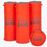 GoSports XTRAMAN Blocker Pop-Up Defenders 3 Pack - Regular Size Multi-Sport Blocking Dummy - Training Equipment for Basketball, Football, & Soccer