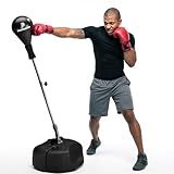 TechTools Punching Bag with Stand, Boxing Bag for Teens & Adults - Height Adjustable - Speed Bag for Training, Boxing Equipment, Stress Relief & Fitness