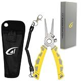 danco 7.5-Inch Stainless Steel Fishing Plier with Tungsten Carbide Cutters