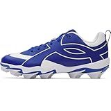 Under Armour Men's Leadoff Icon Low RM Baseball Cleats, (400) Royal/White/Royal, 11, US