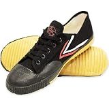 DABOWEN Top One Kung Fu Running Shoes,Slip on Shoes-Black 34(Child 3)