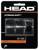 HEAD Xtreme Soft Tennis Racquet Overgrip, 3-Pack, Black