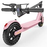 WERHY Electric Scooter, 500W/350W Powerful Motor & 19/22 MPH Top Speed, 16/25 Miles Range, Folding E Scooter with Dual Braking for Teens and Adults