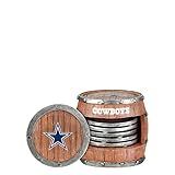 Dallas Cowboys NFL 5 Pack Barrel Coaster Set