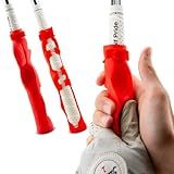 Goose Golf Golf Swing Trainer, Golf Grip Training Aid for Correct Hand Positioning, Removable Swing Grip Attachment That Fits All Clubs, Golf Grip Corrector, Medium (Fits Standard/Midsize Grips)
