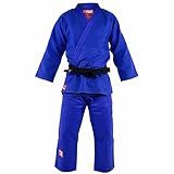 FUJI Euro Competition Judo Gi for Men and Women (Belt Not Included), Size 4.5