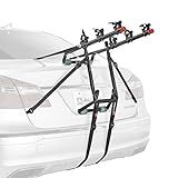 Allen Sports Deluxe Trunk Mount 3-Bike Carrier, Model 103DN-R, Black