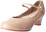 Capezio womens Jr. Footlight Character dance shoes, Caramel, 8.5 US