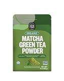 FGO Organic Matcha Green Tea Powder - Organic Matcha for Lattes, Smoothies & Baking - USDA Organic & Non-GMO - 4 oz Resealable Bag