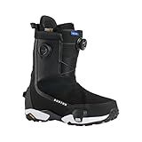 Burton Men's Highshot X Step On Snowboard Boots (Black, 8.5)