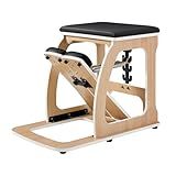 ARKANTOS Pilates Chair Exercise Equipment for Full-Body Workout,Multi-Functional Pilate Chair with Adjustable Resistance System,Black