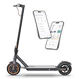 VOLPAM Electric Scooter, 350W Motor, Max 21-23 Miles Range, 19 Mph Top Speed, 8.5'' Tires, Cruise Control, Portable Folding, Double Braking System for Adults and Teens (SP03-21Miles-19Mph-Orange)