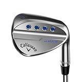 Callaway Golf MD5 Jaws Wedge (Chrome (2022)," 56 Degree (Right Hand)," S Grind, 10* Bounce," Steel Shaft)