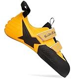 SoleEase Entry-Level All-Around Men & Women Climbing Shoes for Gym and Sport Climbing (110Yellow,37)