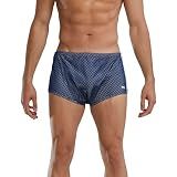 TYR Men's Poly Mesh Trainer Swim Suit (Navy, 32)