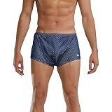 TYR Men's Poly Mesh Trainer Swim Suit (Navy, 32)